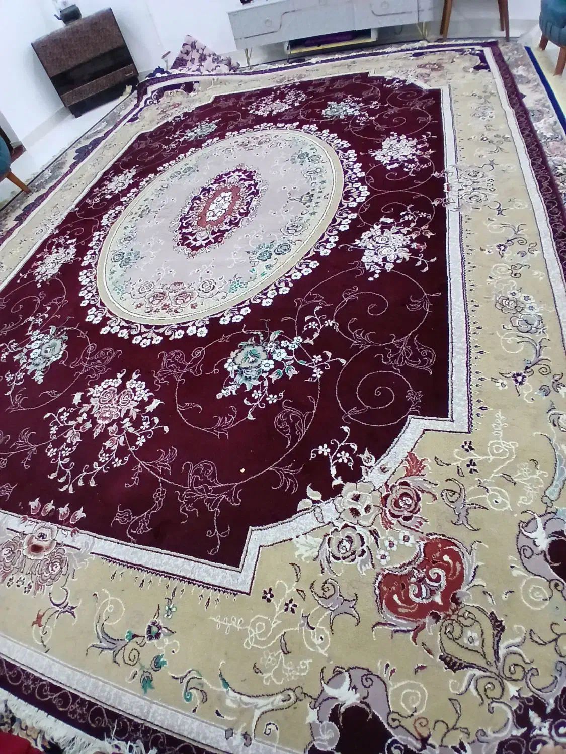 فرش|فرش|اقبالیه, |دیوار