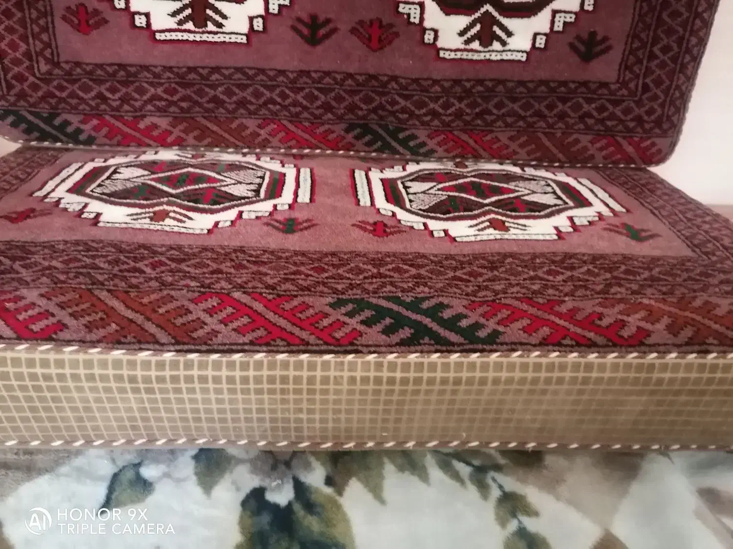 یه جفت پشتی دست بافت|پشتی|تبریز, |دیوار