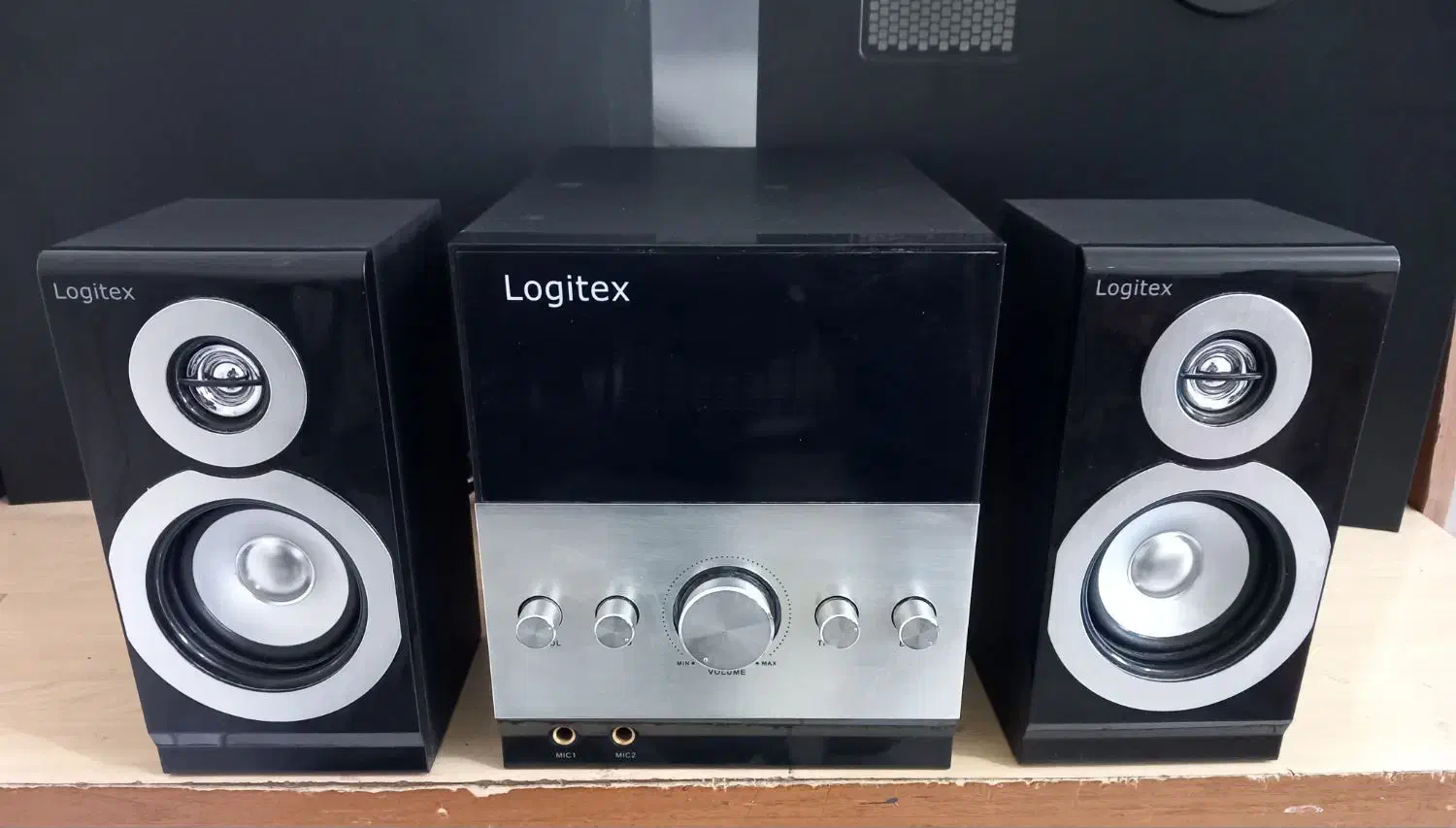 اسپیکر 3 تیکه لاجیتک در حد نو|سیستم صوتی خانگی|تبریز, |دیوار