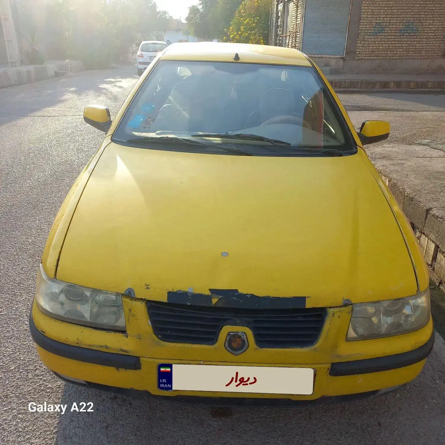 فروش سمندپلاک ع برون شهری|خودرو سواری و وانت|اندیمشک, |دیوار