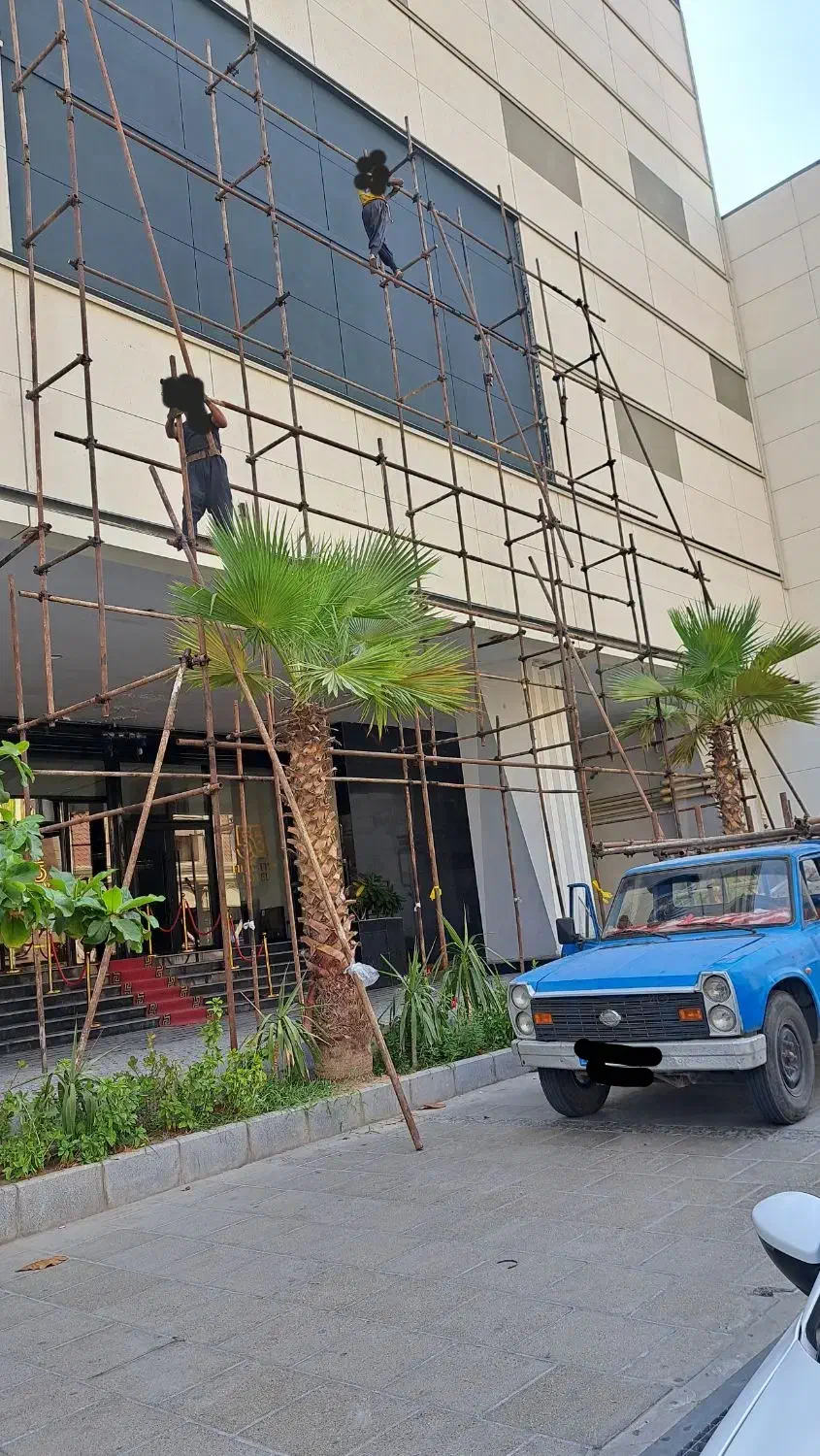 اجاره و نصب داربست فلزی بندر و اطراف ( تحته کار )|خدمات پیشه و مهارت|بندرعباس, |دیوار