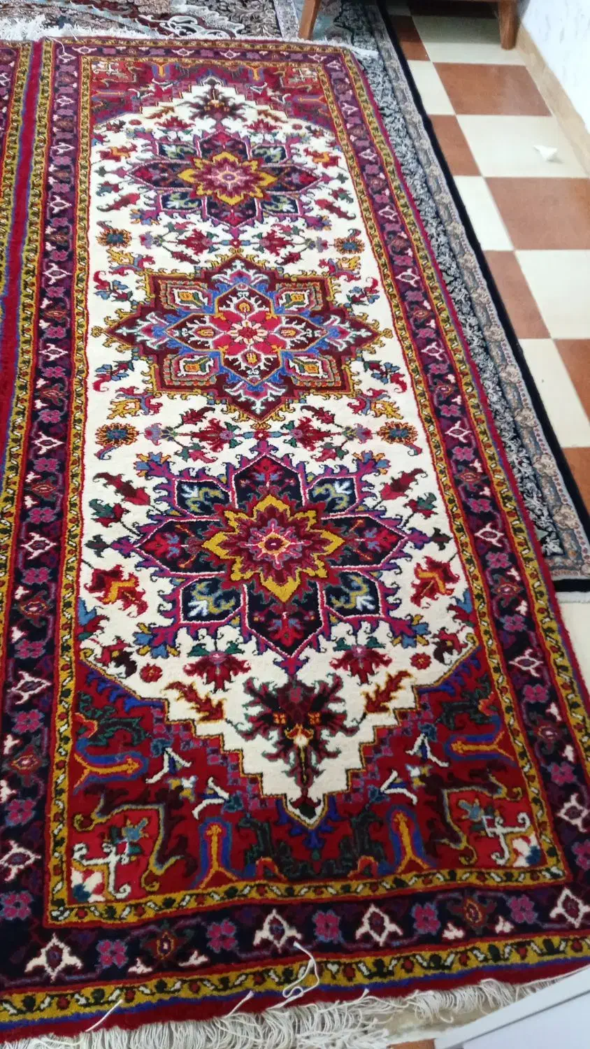 قالیچه دستبافت هریس|فرش|اسلامشهر, شهرک سعیدیه|دیوار