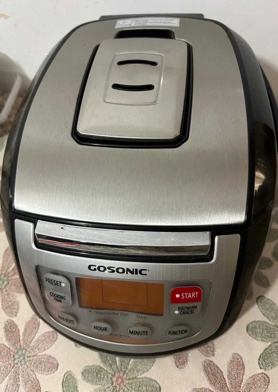 پلوپز گوسونیک مدل GRC682 ظرفیت ۱.۸ لیتر ضد زنگ|اجاق گاز و لوازم برقی پختوپز|آمل, |دیوار