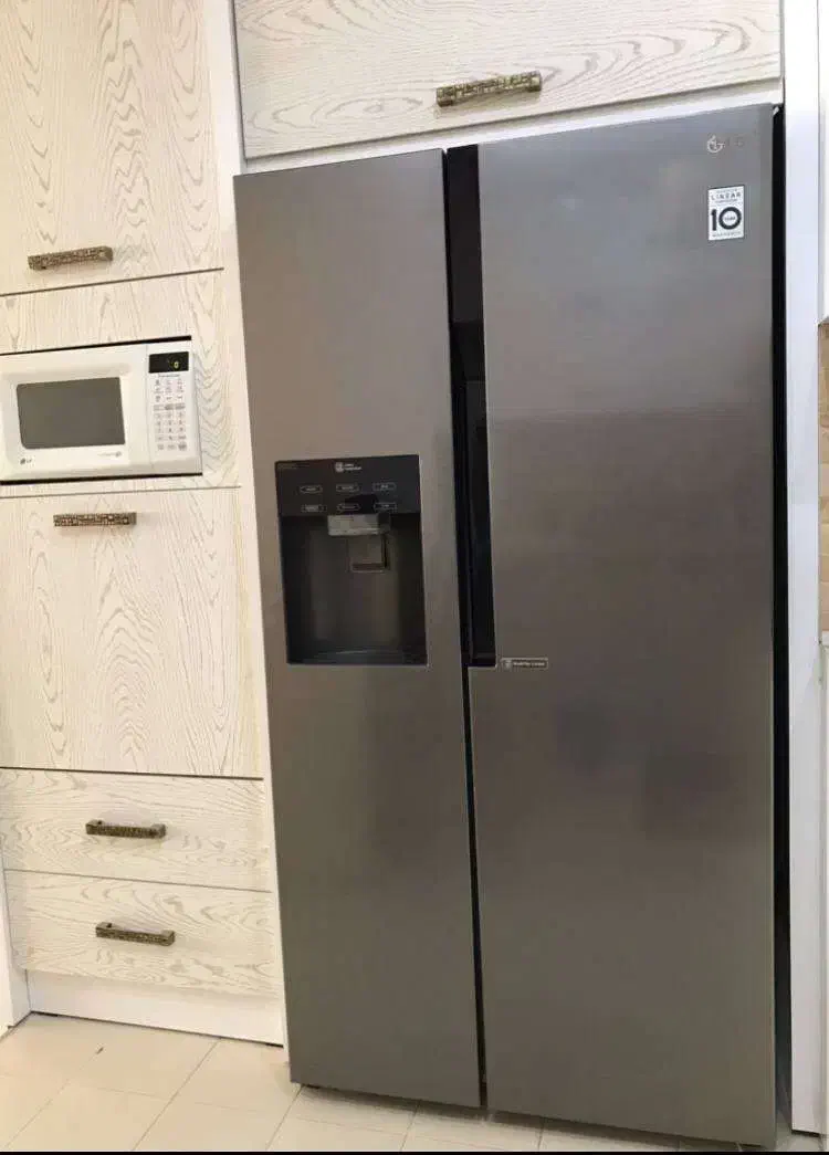 سایدبای سایدLG و سایر فروش به علت مهاجرت|یخچال و فریزر|مشهد, نیروی هوایی|دیوار