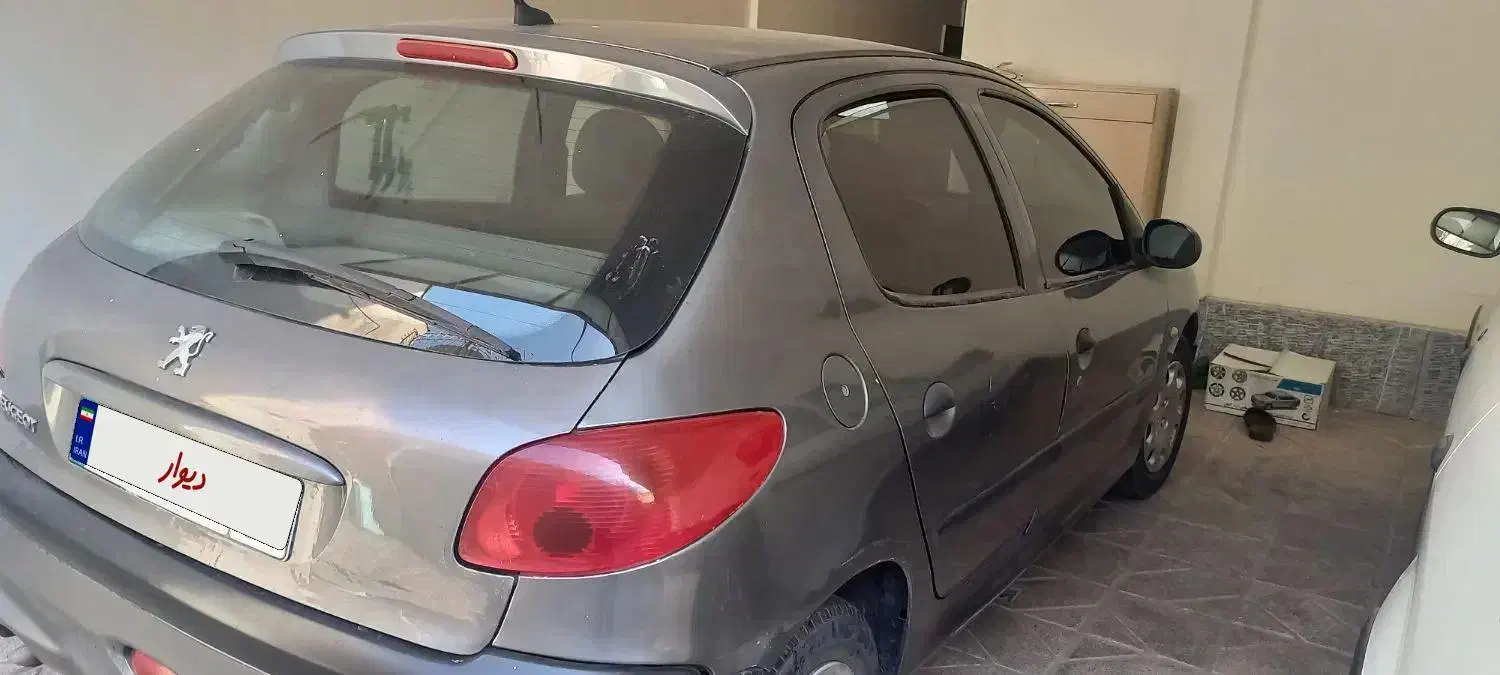 پارس۲۰۶  مدل ۸۹ تیپ ۲|خودرو سواری و وانت|مشهد, کوشش|دیوار