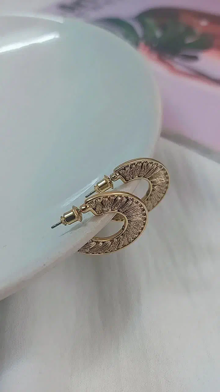 گوشواره حصیری جنس استیل|بدلیجات|قم, دانشگاه قم|دیوار