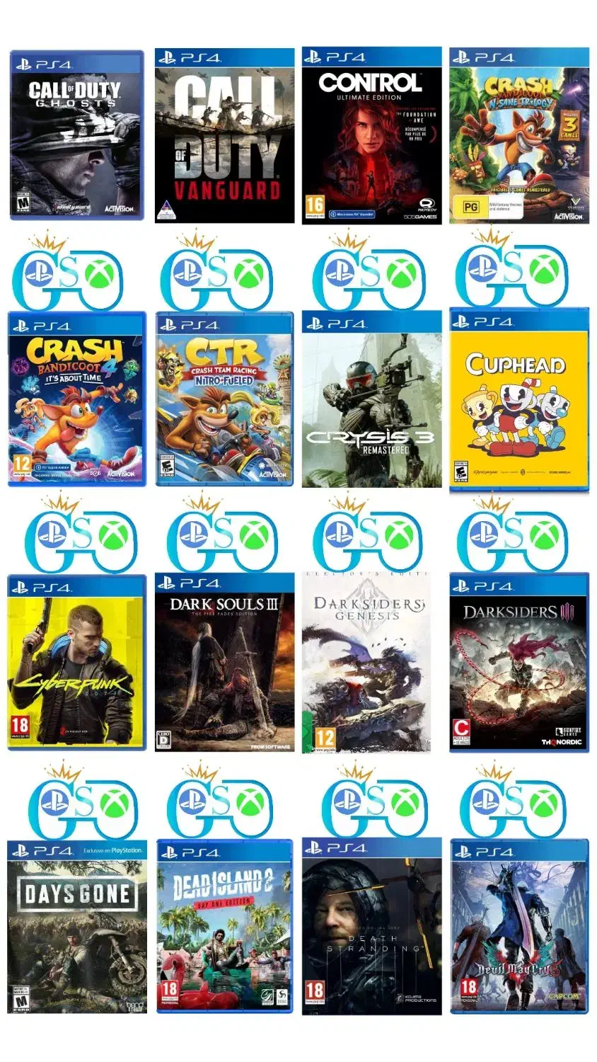 نصب بازی روی پلی استیشن۴و۵وxbox|کنسول، بازی ویدئویی و آنلاین|قیدار, |دیوار