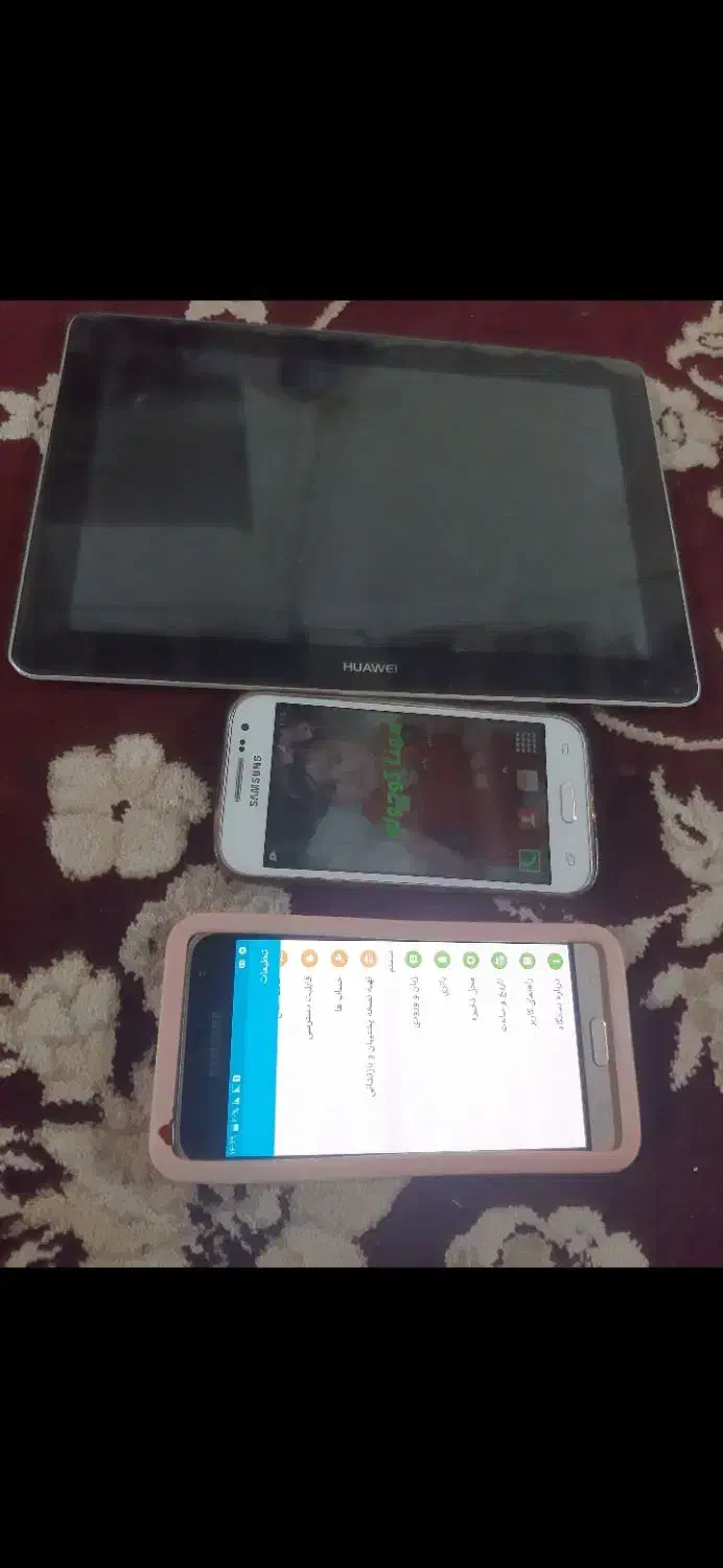 دو عدد گوشی و یک عدد تبلت|موبایل|قزوین, |دیوار