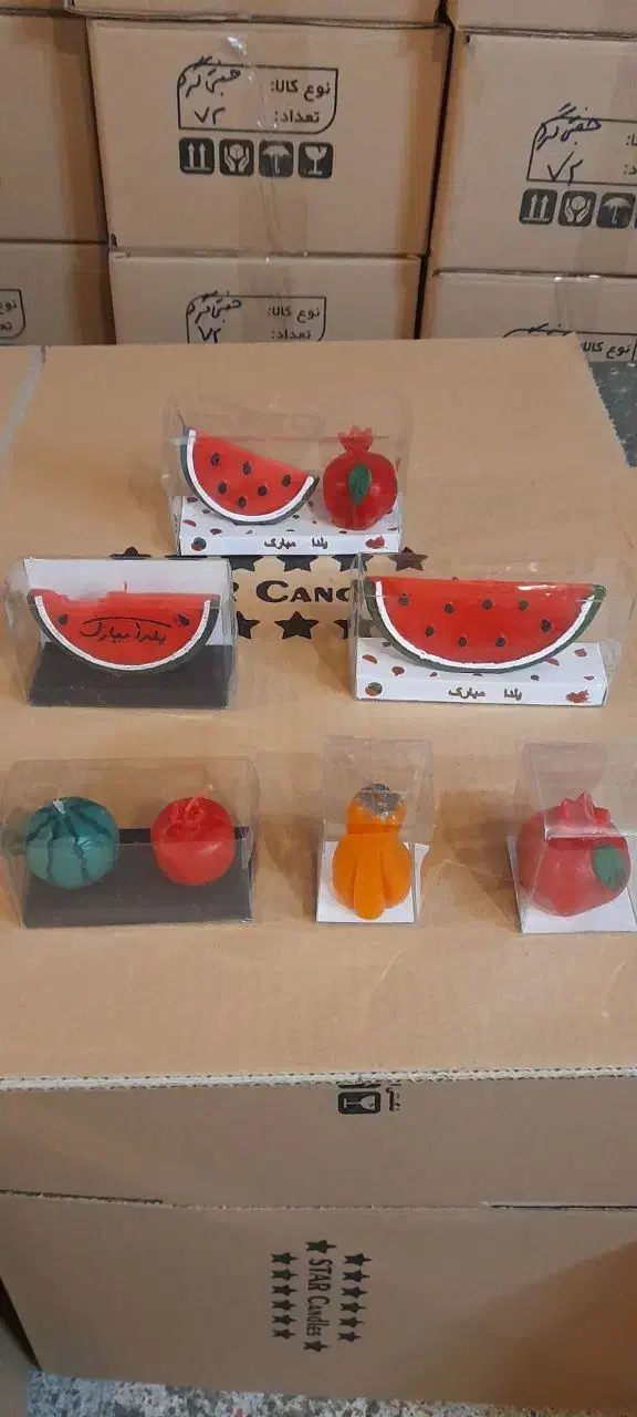 شمع یلدا (انار و هندوانه )|صنایع دستی و سایر لوازم تزئینی|تهران, بازار|دیوار