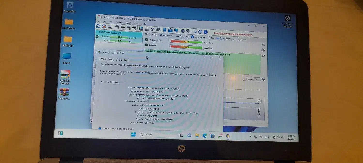 HP 850 G4|رایانه همراه|تهران, هاشمی|دیوار