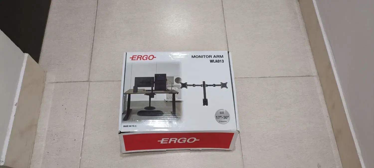 پایه نگهدارنده مانیتور (دوتایی)|قطعات و لوازم جانبی رایانه|بروجرد, |دیوار