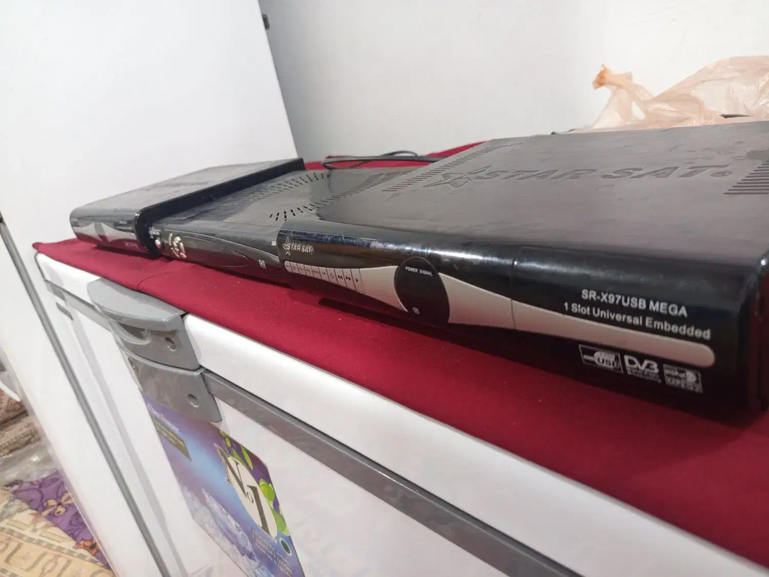 ۳ عدد گیرنده|پخش‌کننده DVD و ویدیو|اهواز, شهرک رزمندگان|دیوار