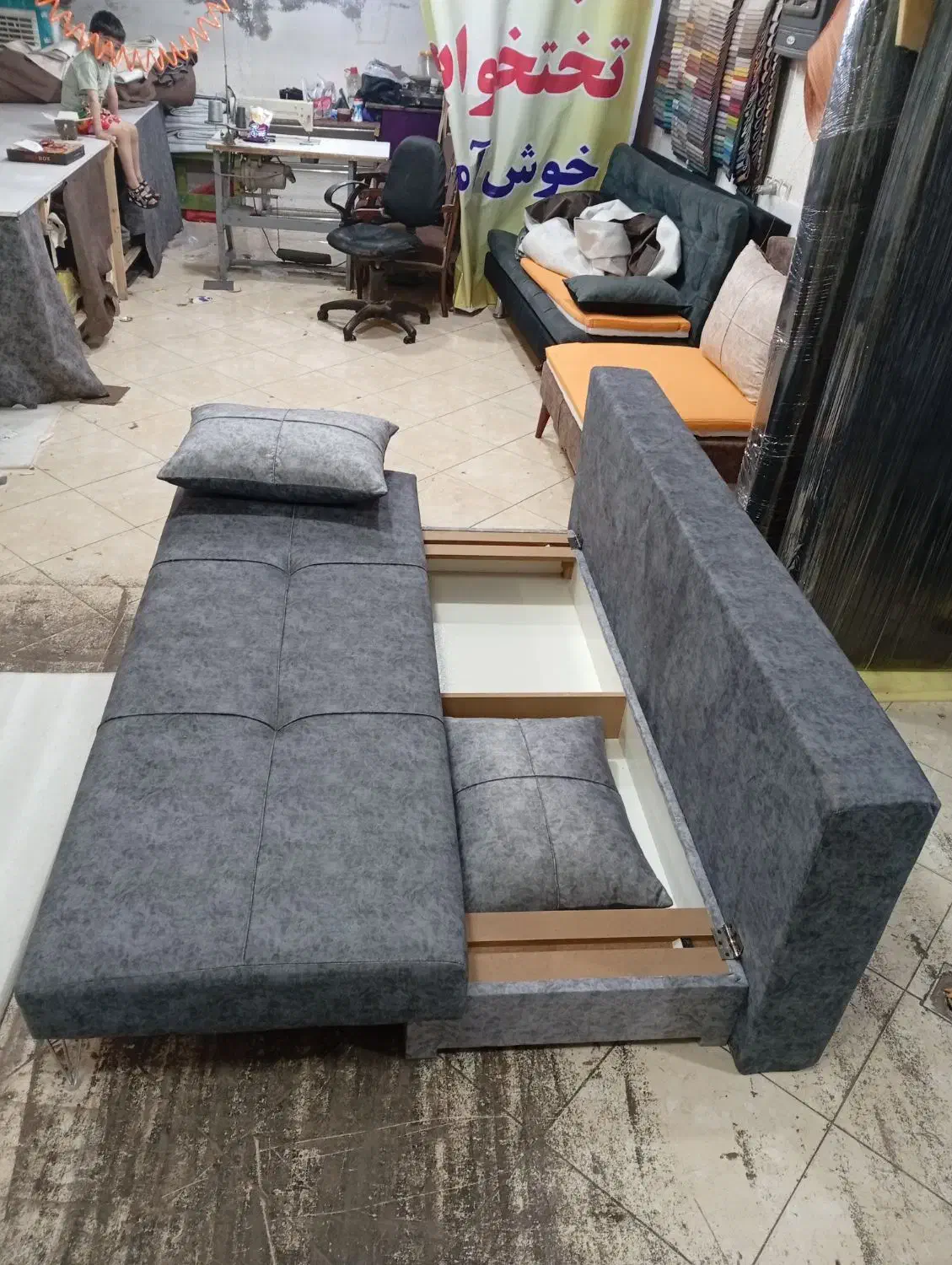 تخت خواب شو نگین*- تختخوابشو * تختخواب شو|مبلمان خانگی و میز عسلی|تهران, خاک سفید|دیوار