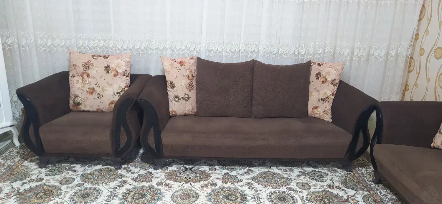 مبل ۷ نفره|مبلمان خانگی و میز عسلی|مهرگان, |دیوار