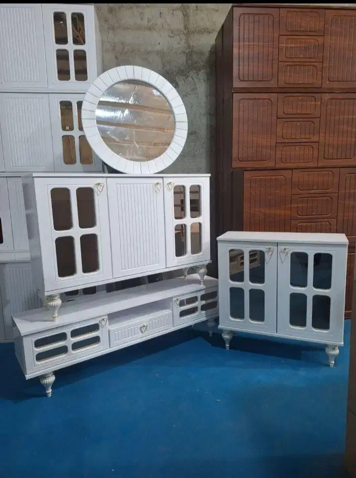 آینه کنسول میز تی وی جاکفشی|بوفه، ویترین، کنسول|آبیک, |دیوار