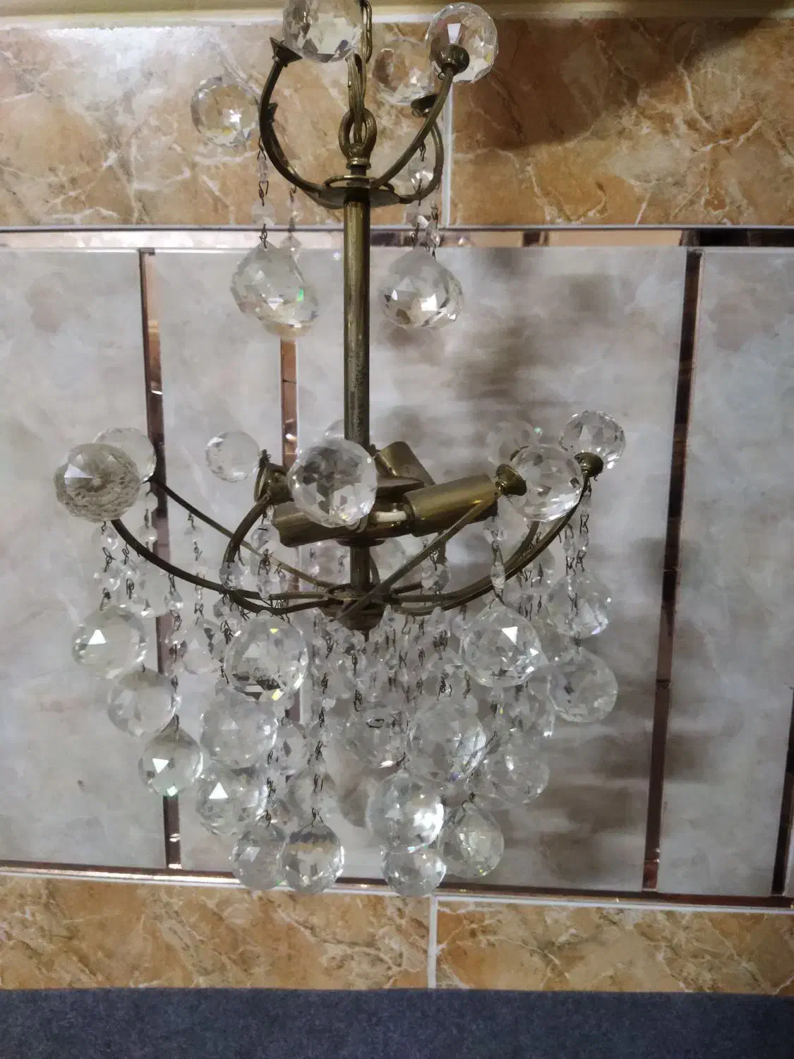 لوستر|لوستر و چراغ آویز|شوشتر, |دیوار