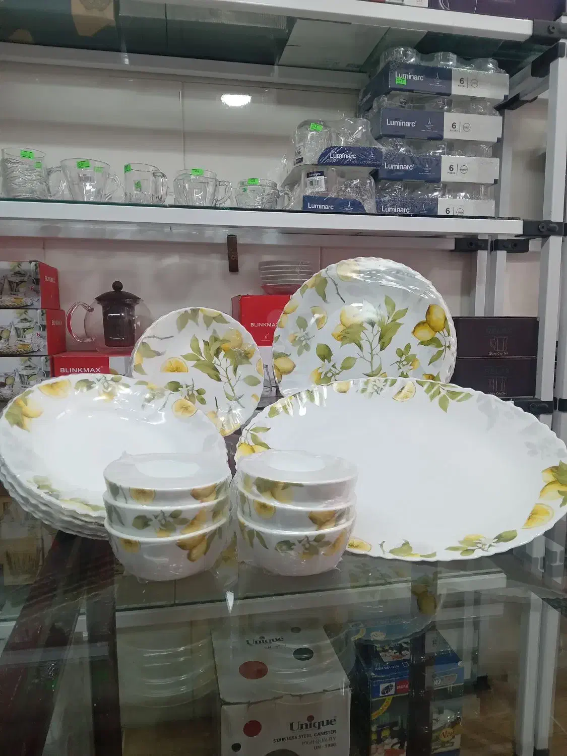 آرکوپال ۲۵ و۲۶ پارچه|ظروف سرو و پذیرایی|پاکدشت, پارچین|دیوار