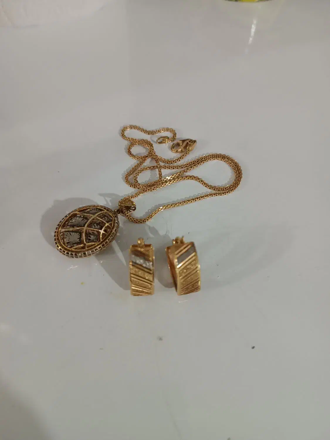 طلاپلاک،النگو،تک،گوشواره،|جواهرات|دورود, |دیوار