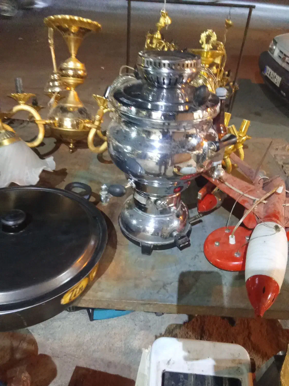 سماور گازی|سماور، چای‌ساز، قهوه‌ساز|نسیم‌شهر, |دیوار