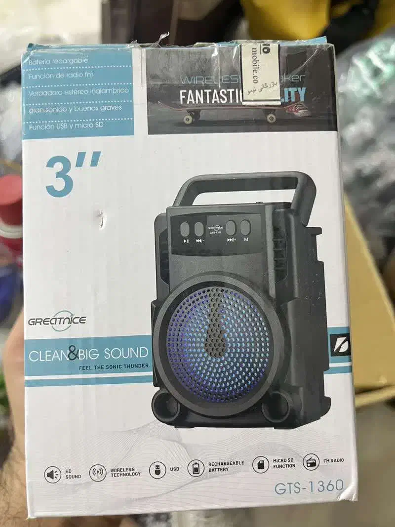 اسپیکر بلوتوثی 3 اینچ|پخش‌کننده همراه|یزد, |دیوار