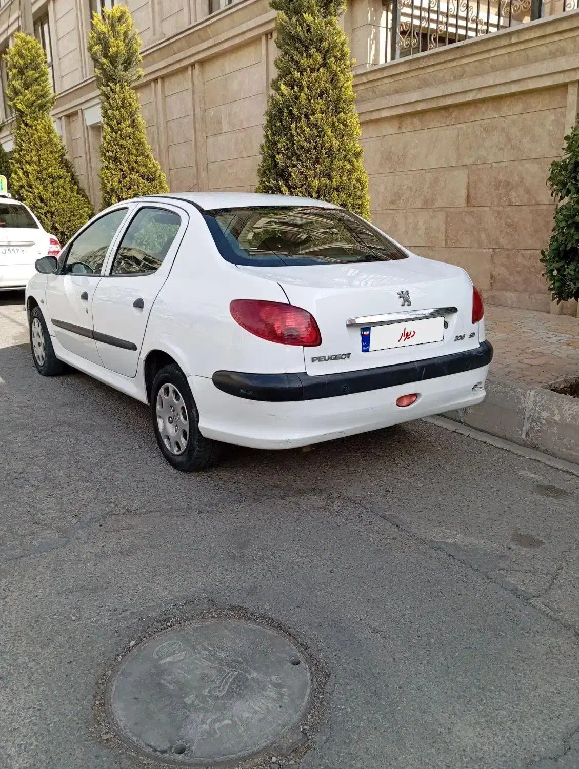 206 SD مدل ۹۵ v8|خودرو سواری و وانت|کرج, باغستان|دیوار