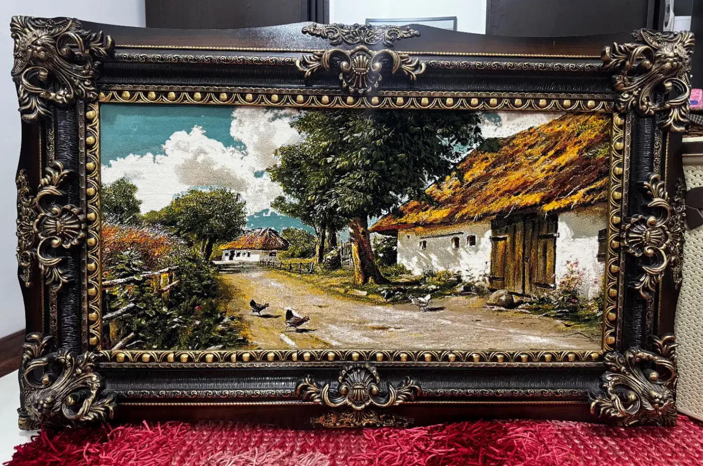 تابلو فرش بزرگ نو|تابلو فرش|فردیس, شهرک هفده شهریور|دیوار