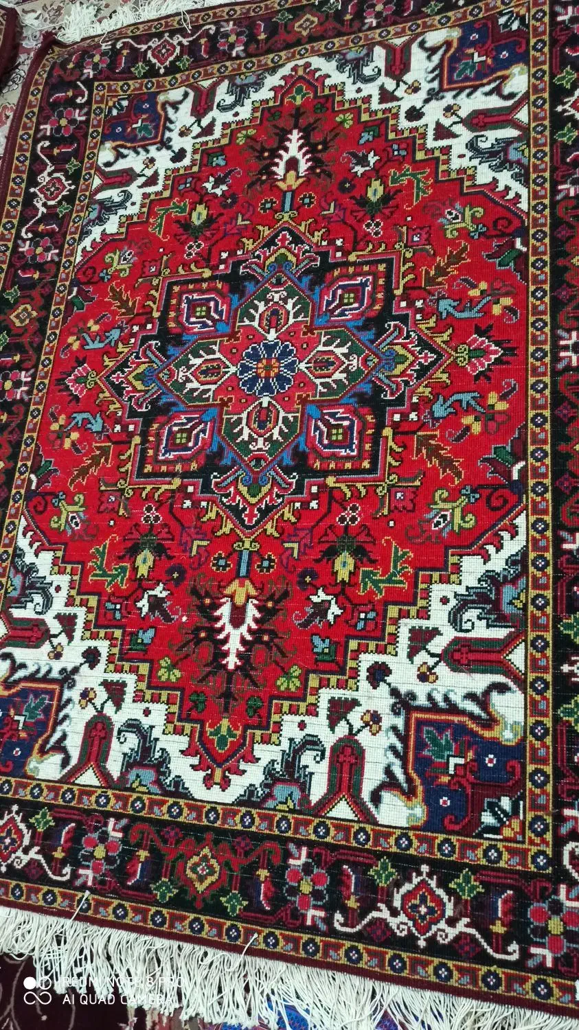 فروش یک جفت فرش خالچه سه متری هریس|فرش|خواجه, |دیوار