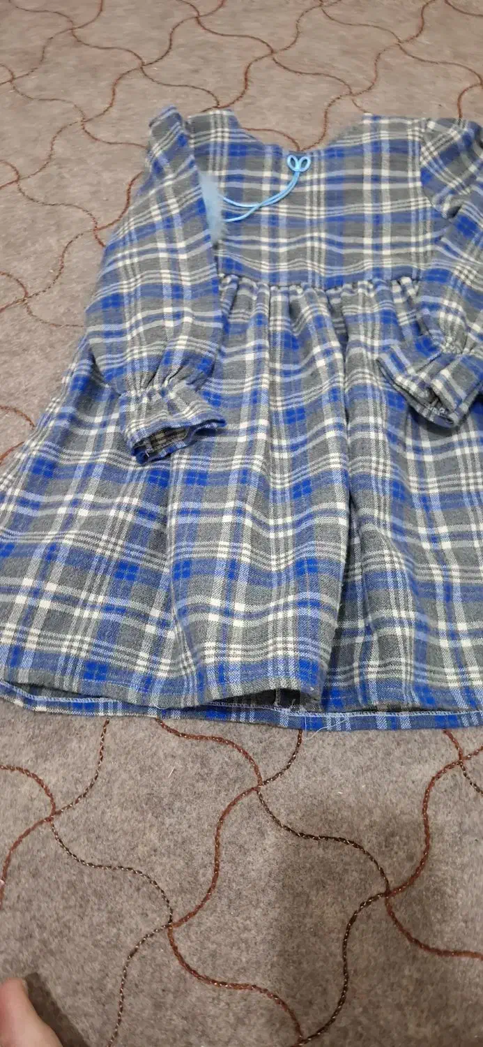 پیراهن پشمی دخترونه مناسب پاییز|کفش و لباس بچه|دامغان, |دیوار