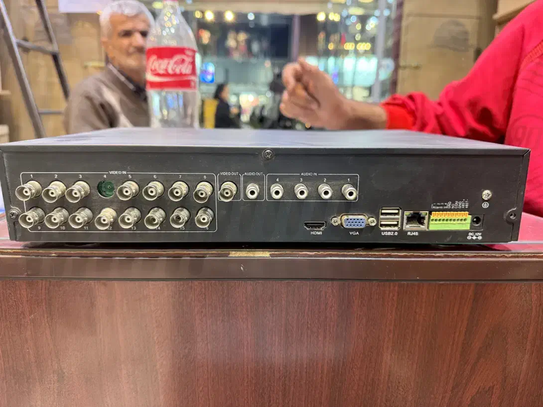 دی وی آر ۱۶ کاناله به همراه ۱۵ عدد دوربین آنالوگ|دوربین مداربسته|تهران, امام زاده حسن|دیوار