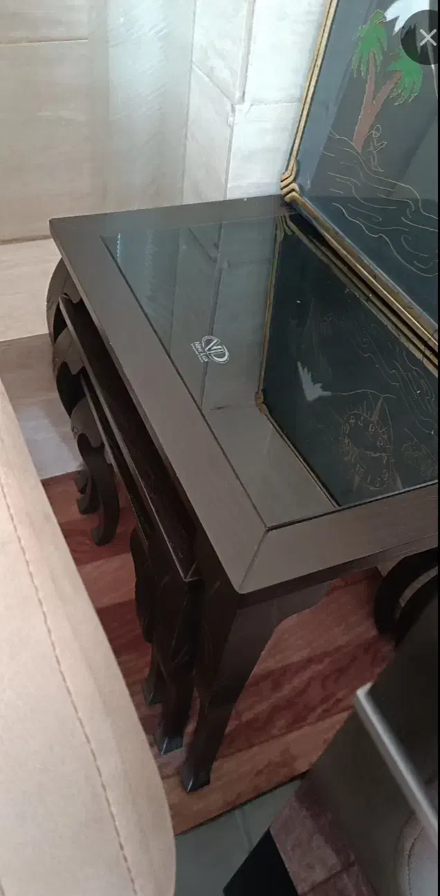 سه عدد میز عسلی و میز وسط|مبلمان خانگی و میز عسلی|قزوین, |دیوار