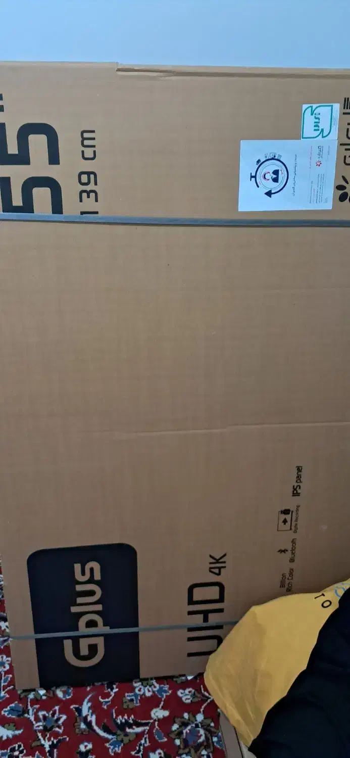 ال ای دی ۵۵ اینچ|تلویزیون و پروژکتور|مرودشت, پشت سایپا|دیوار