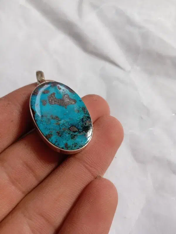 گردنبند نقره و فیروزه|جواهرات|نیشابور, شهید بهشتی|دیوار