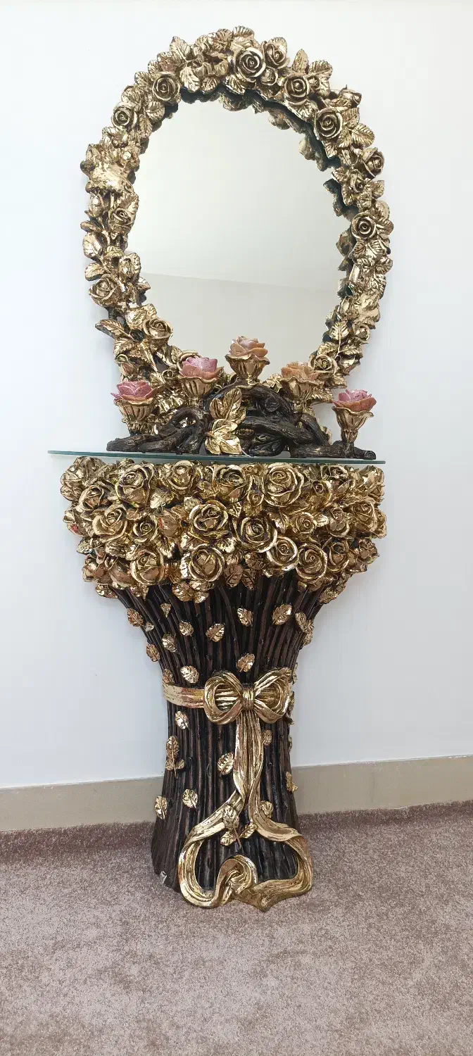 آینه شمعدان|مبلمان خانگی و میز عسلی|قائن, |دیوار