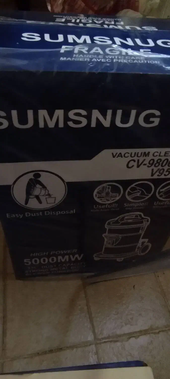 جاروبرقی سطلی ۵۰۰۰ وات سامسونگ|جاروبرقی، جارو شارژی، بخارشو|پردیس, فاز ۸|دیوار