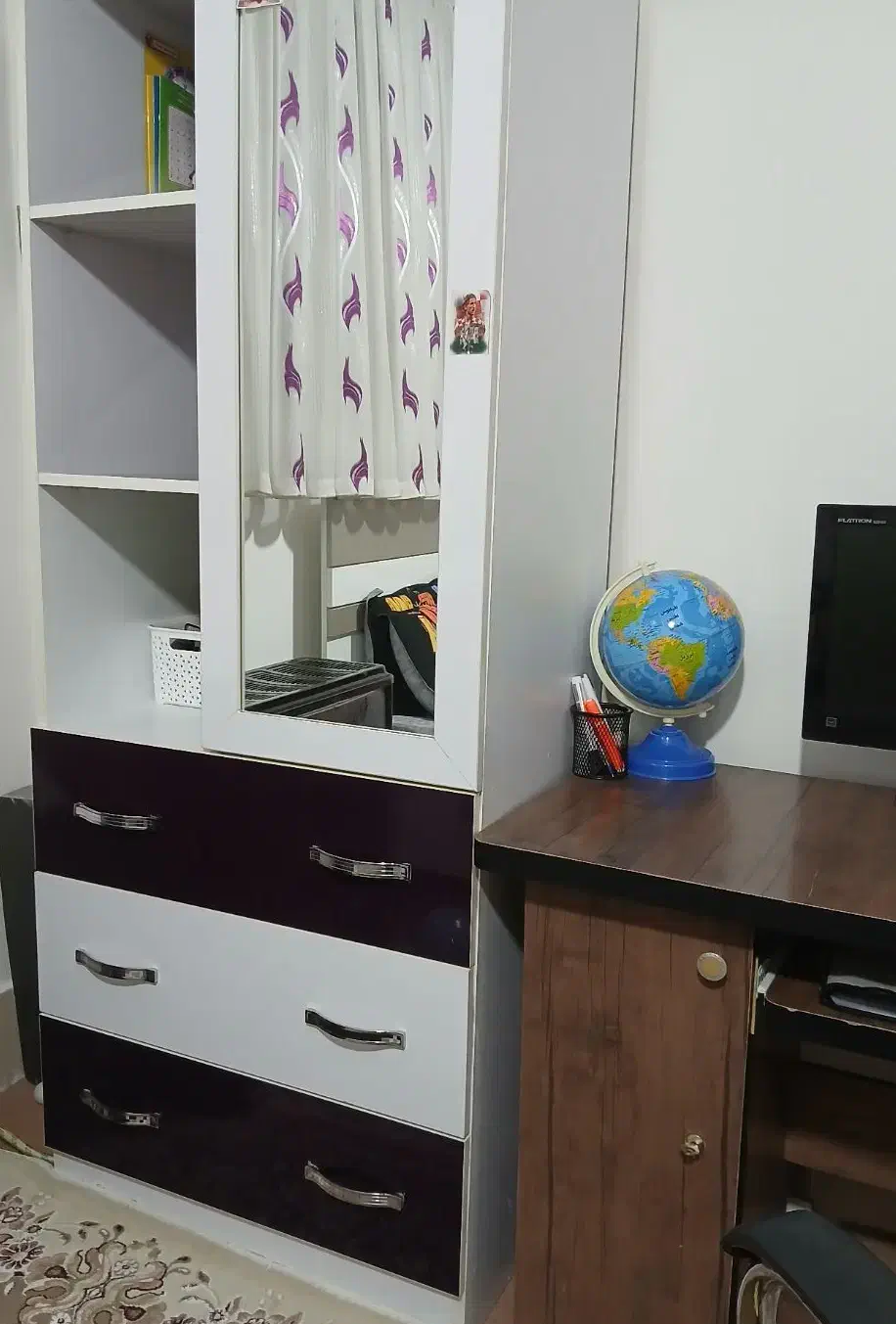 کمد و میز کامپیوتر|میز تحریر و کامپیوتر|بجنورد, |دیوار