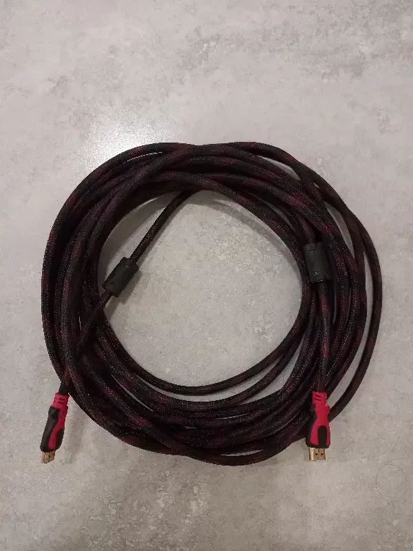 کابل 10 متری اچ دی ام آی Hdmi|قطعات و لوازم جانبی رایانه|رشت, پل تالشان|دیوار