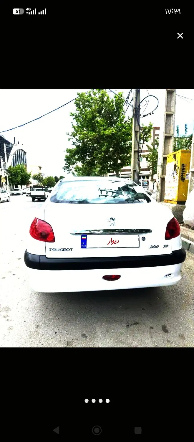 206 sd v8|خودرو سواری و وانت|تبریز, |دیوار