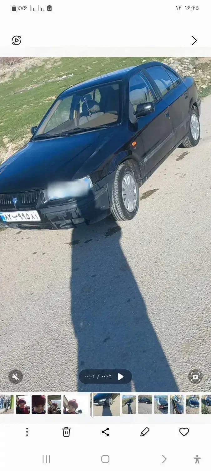 سمند۸۳|خودرو سواری و وانت|بروجن, |دیوار