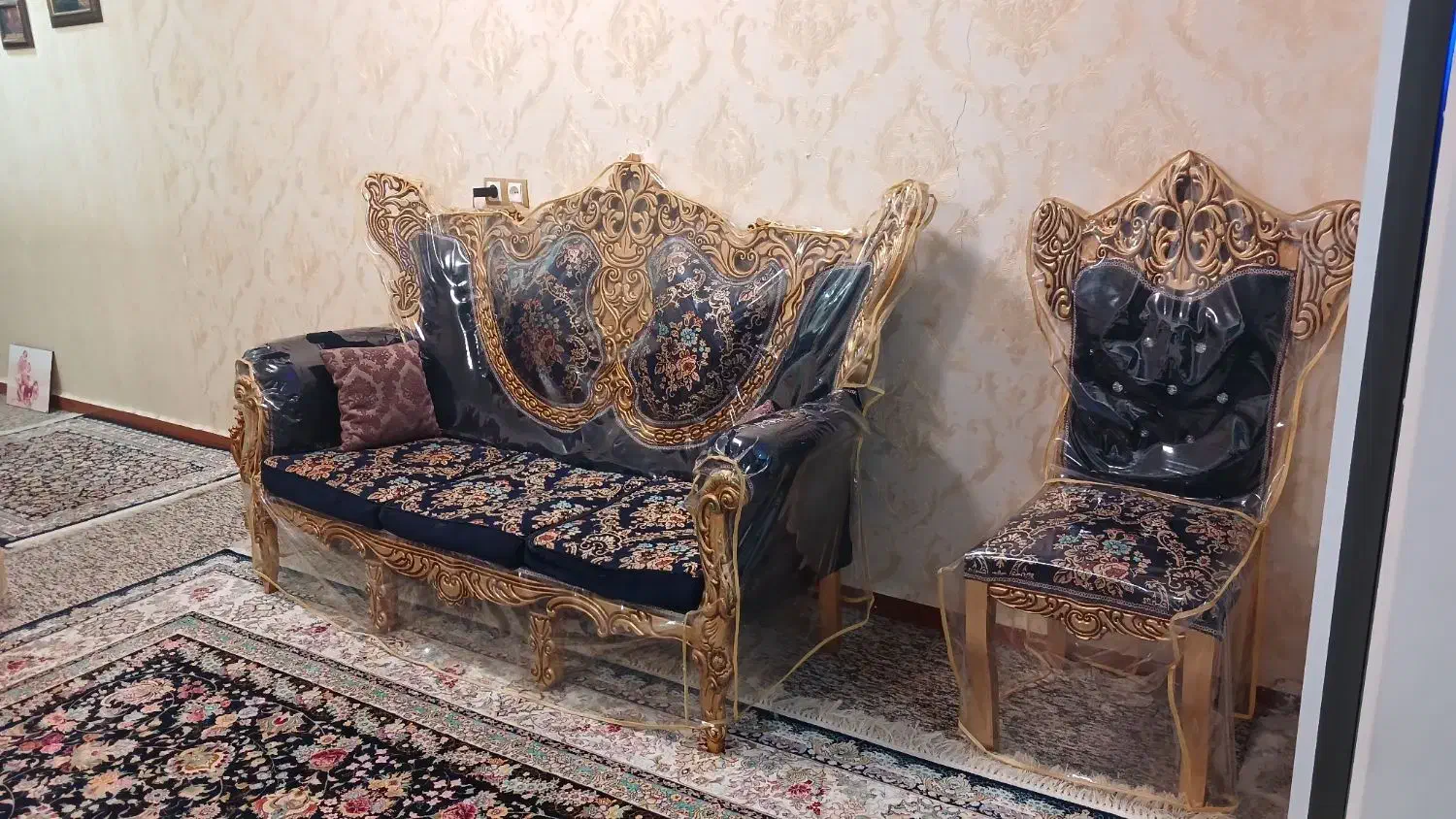 مبل سلطنتی و میز ناهار خوری|مبلمان خانگی و میز عسلی|بندر ماهشهر, |دیوار