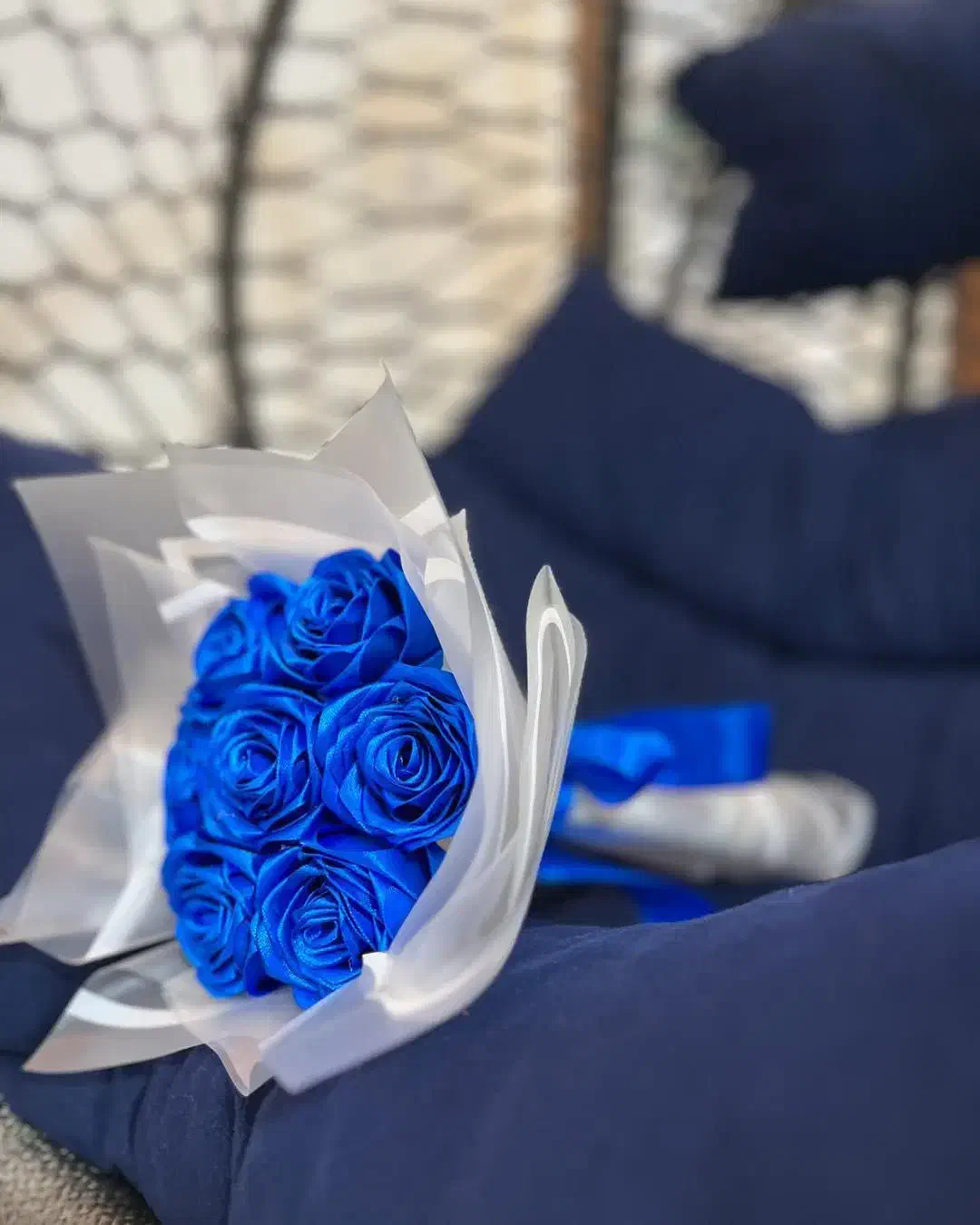 گل روبانی هدیه|گل مصنوعی|بهبهان, |دیوار