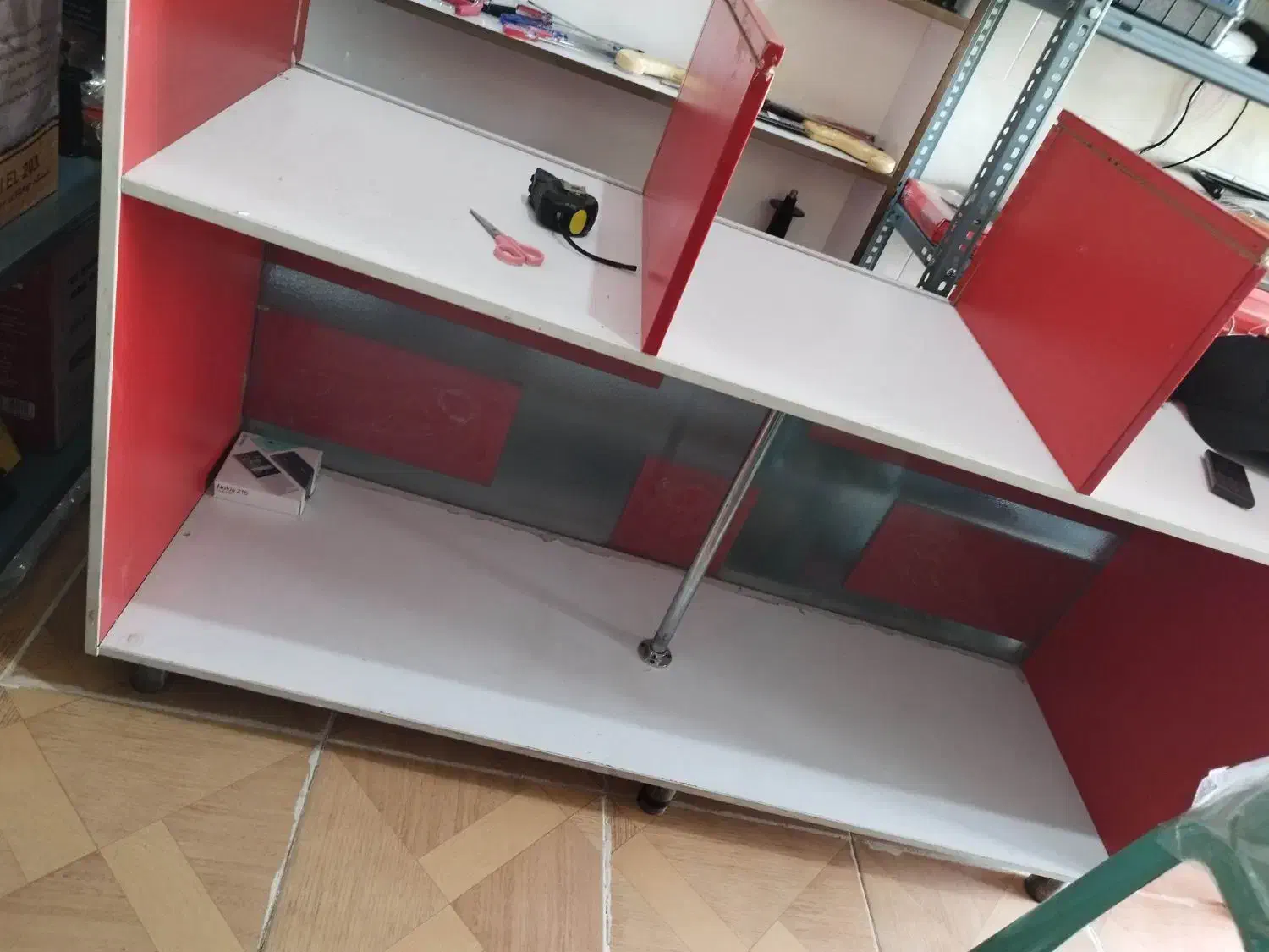 دو عدد ویترین mdf|بوفه، ویترین، کنسول|فسا, |دیوار