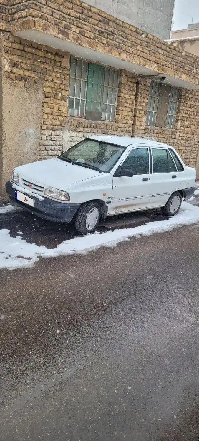 پراید سفید مدل ۹۲|خودرو سواری و وانت|تاکستان, |دیوار