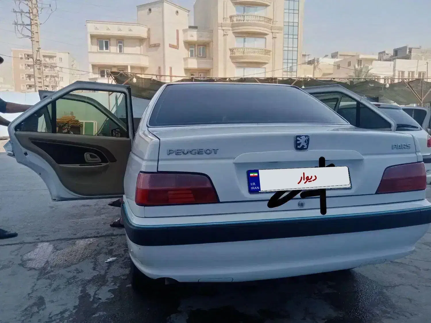 پارس سال 1400 تمیز گاز سیمی موتور قدیم|خودرو سواری و وانت|بندر کنگان, |دیوار