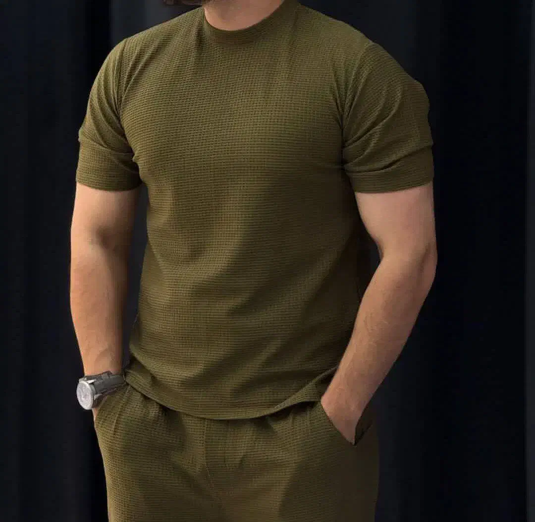 ست تیشرت شلوار بیسکویتی مردانه و بچگانه|لباس|چابهار, |دیوار