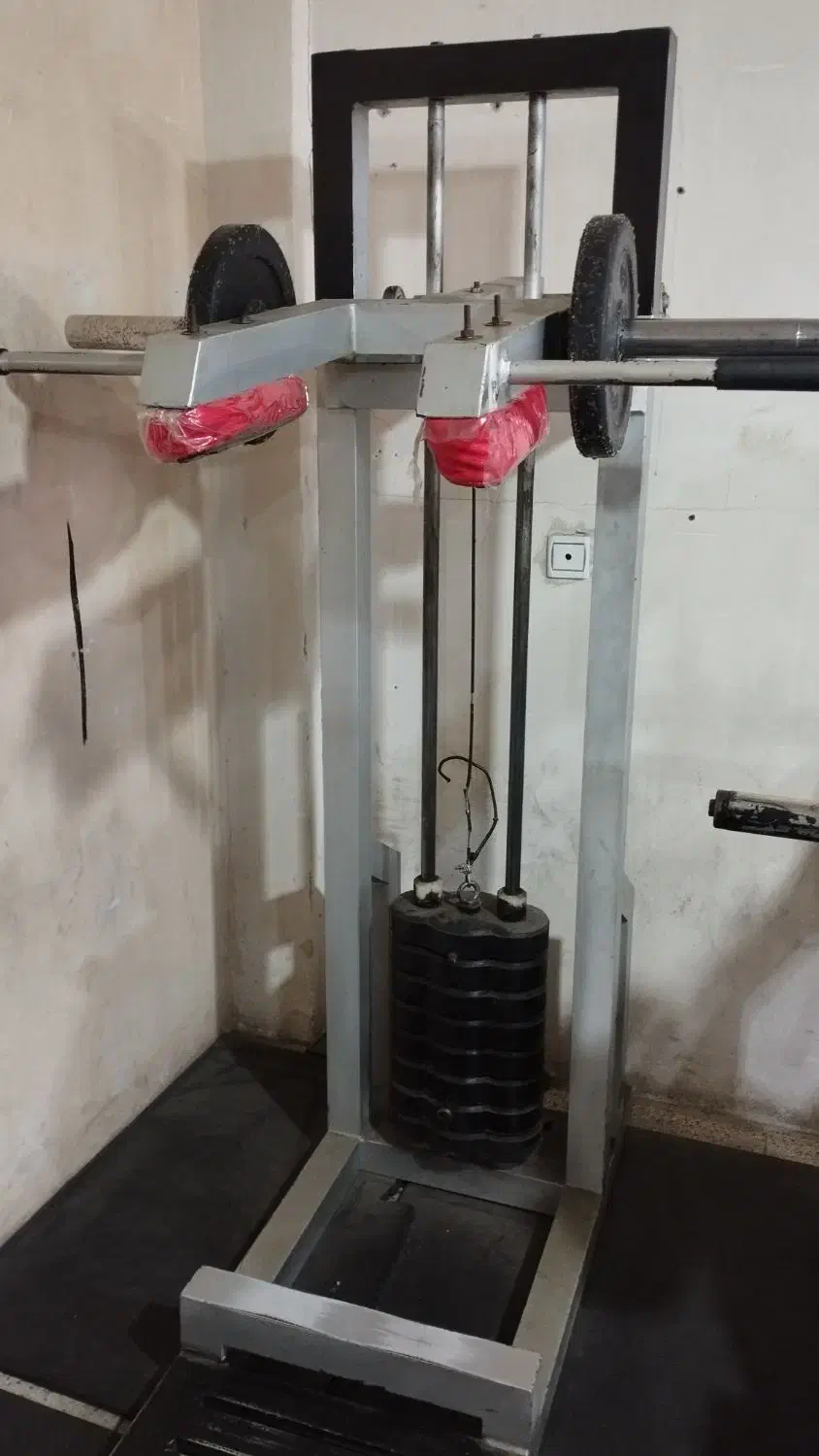 بدنسازی.بالاسینه دستگاه.شکم کرانچ.ساق ایستاده|تجهیزات ورزشی|مشگین شهر, |دیوار