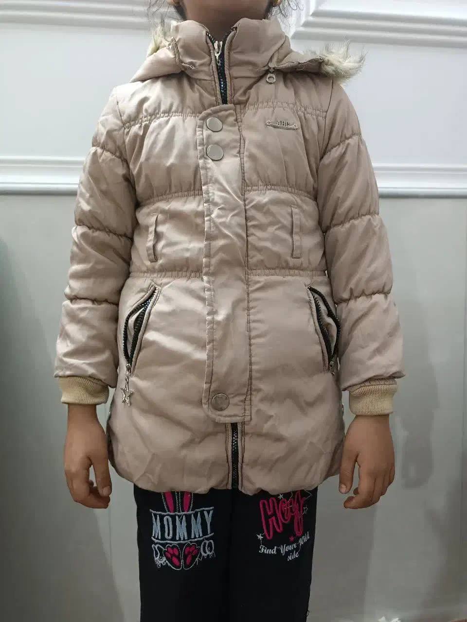 کاپشن دخترانه سایز۳۴|کفش و لباس بچه|قم, قلعه کامکار|دیوار