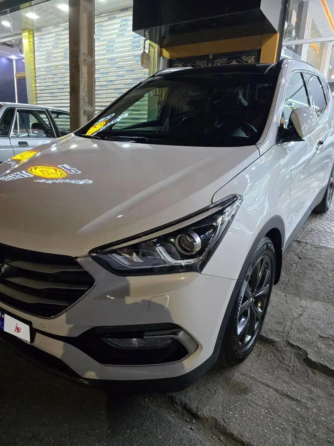 سانتافه ۲۰۱۷ ۶۴آپشن ۴سال دست خودمه فول کامل|خودرو سواری و وانت|خرم‌آباد, |دیوار