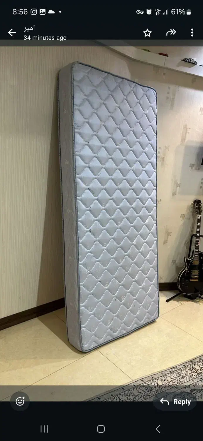تشک خوشخواب رویال در حد نو|تشک تختخواب|تهران, محمودیه|دیوار