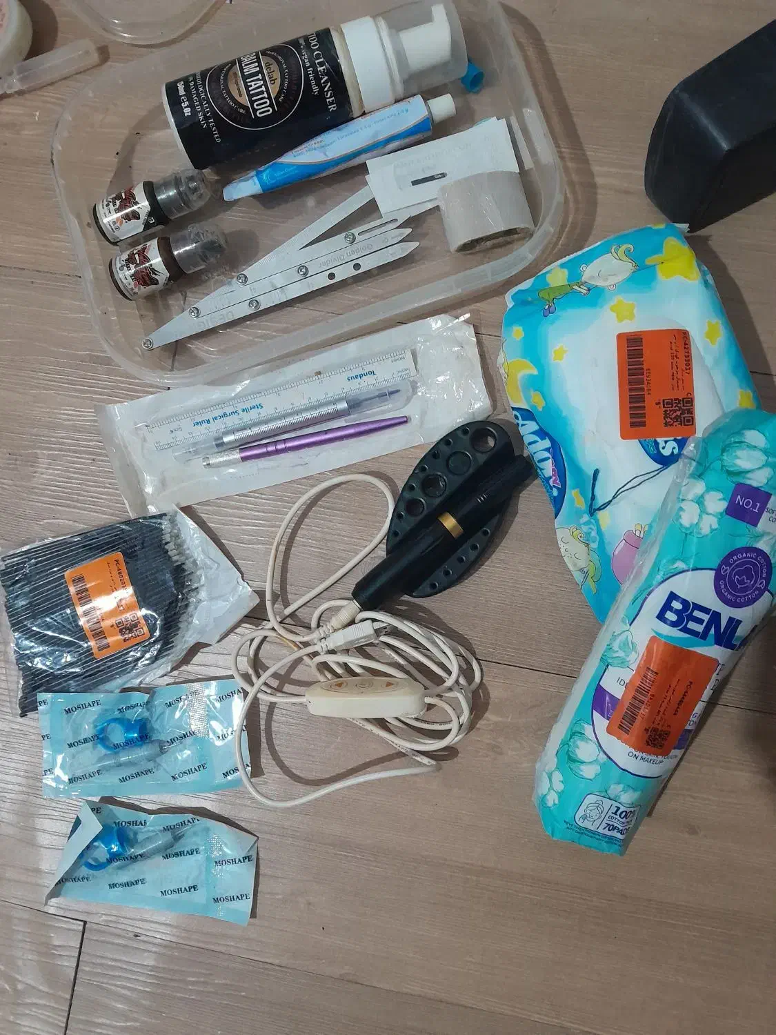 وسایل تتو صورت|حراج|کنگاور, |دیوار