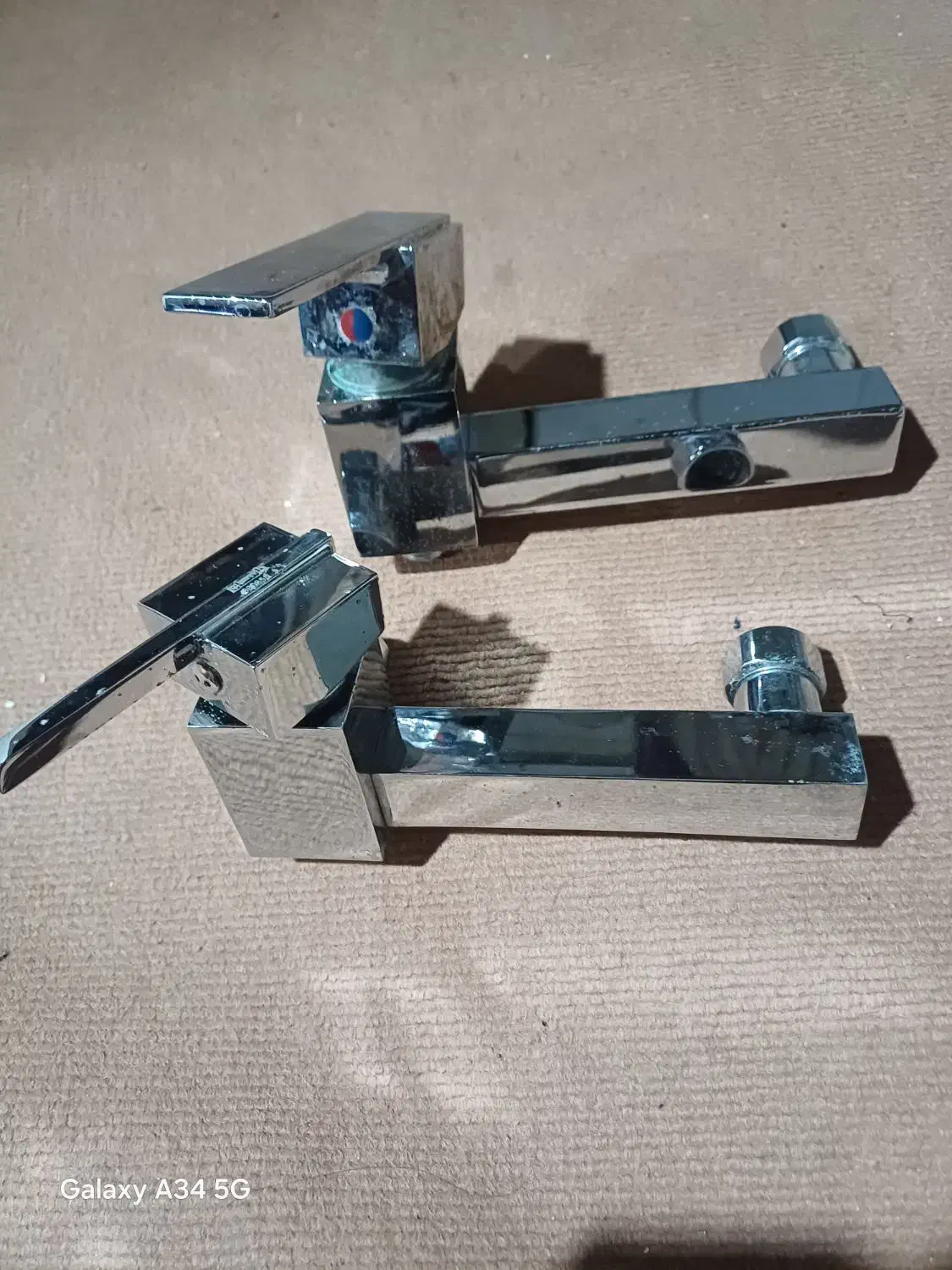 شیر اهرمی سرویس دوعدد در حد مدل منیاتوری راسان|لوازم سرویس بهداشتی|گرگان, |دیوار